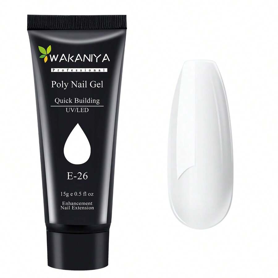 Gel De Extensión Para Uñas En 10 Colores, Este Producto Necesita Luz Uv Para Curado De Gel Acrílico - Blanco - Ver 1