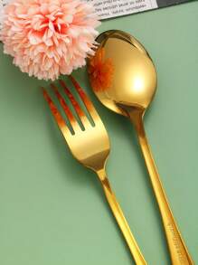 30 件/套 1010 不銹鋼餐具套裝,包括牛排刀、叉子、勺子,非常適合家庭聚會、餐廳、派對