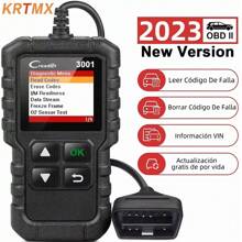 Launch Creader 3001 Escaner Automotriz Obd2 Multimarca Motor - Negro - Ver 1