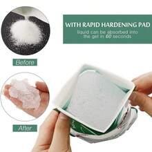 1 Pc Portable Emergency Urinal/Urine Bag - Green - View 2