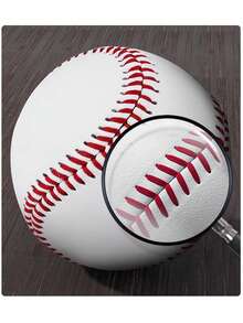 1PC Sports Practice Soft Softball Trainning Base Ball Outdoor Sport Practice BaseBall Softball Anti Stress Standard Ball For Practic - White - View 5