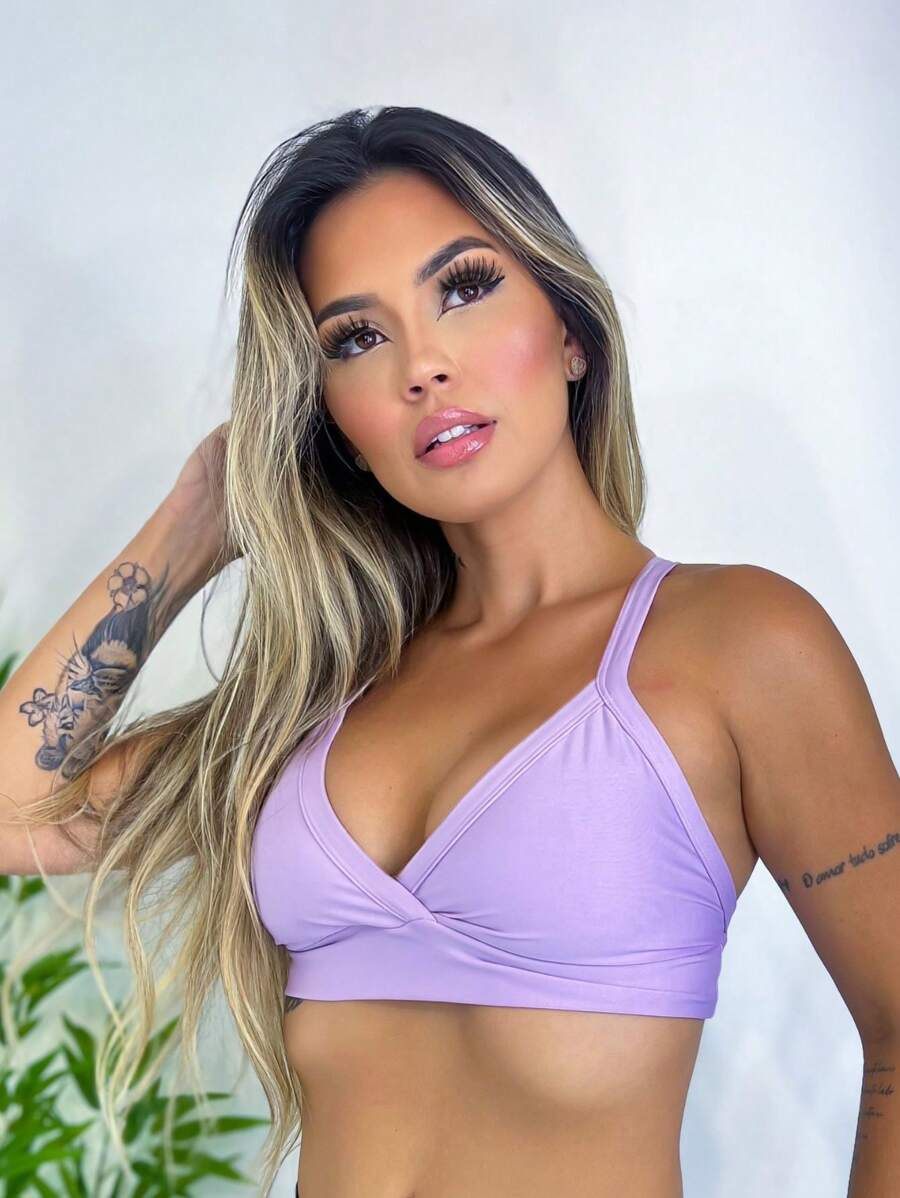 Women Sports Sets - Lilac Purple - View 1