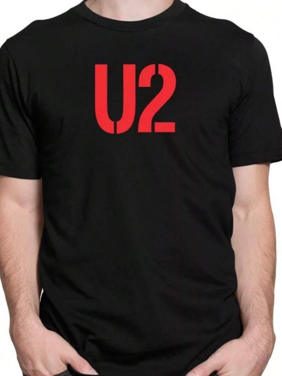 Men T-Shirts - 黑色 - 查看 1