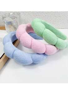 1 Gói Băng đô Spa Dùng Rửa Mặt Hoặc Chăm Sóc Da Mặt, Băng đô Chăm sóc Da, Băng đô Trang điểm, Băng đô Vải Terry, Băng đô Rửa Mặt, Băng đô Phồng Dùng Cho Thể Thao Hoặc Yoga, Phụ kiện Thời trang Cho Phụ nữ và Bé gái, Quà tặng Tuyệt vời, Trắng, Băng đô Chăm sóc Da, Làm đẹp, Sản phẩm Chăm sóc Da, Spa, Chăm sóc Bản thân, Dụng cụ Chăm sóc Da, Chăm sóc Da mặt, Đồ dùng Thẩm mỹ, Da, Rửa Mặt, Chăm sóc Da mặt - trắng - Xem 6
