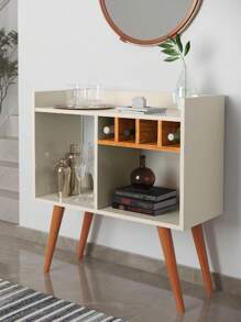 Quality Furniture Aparador Buffet Cantinho Café Sala Estar Pés Estilo Retro Modelo Rubi