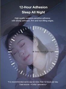 Cofoe Breath Nasal Stickers Nose Congestion Patch Ventilation Nasal Patches -Individual Packing 10pcs/Box (55mm*16mm) - Beige - View 6