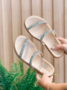 Women Flat Sandals - 藍色 - 查看 1
