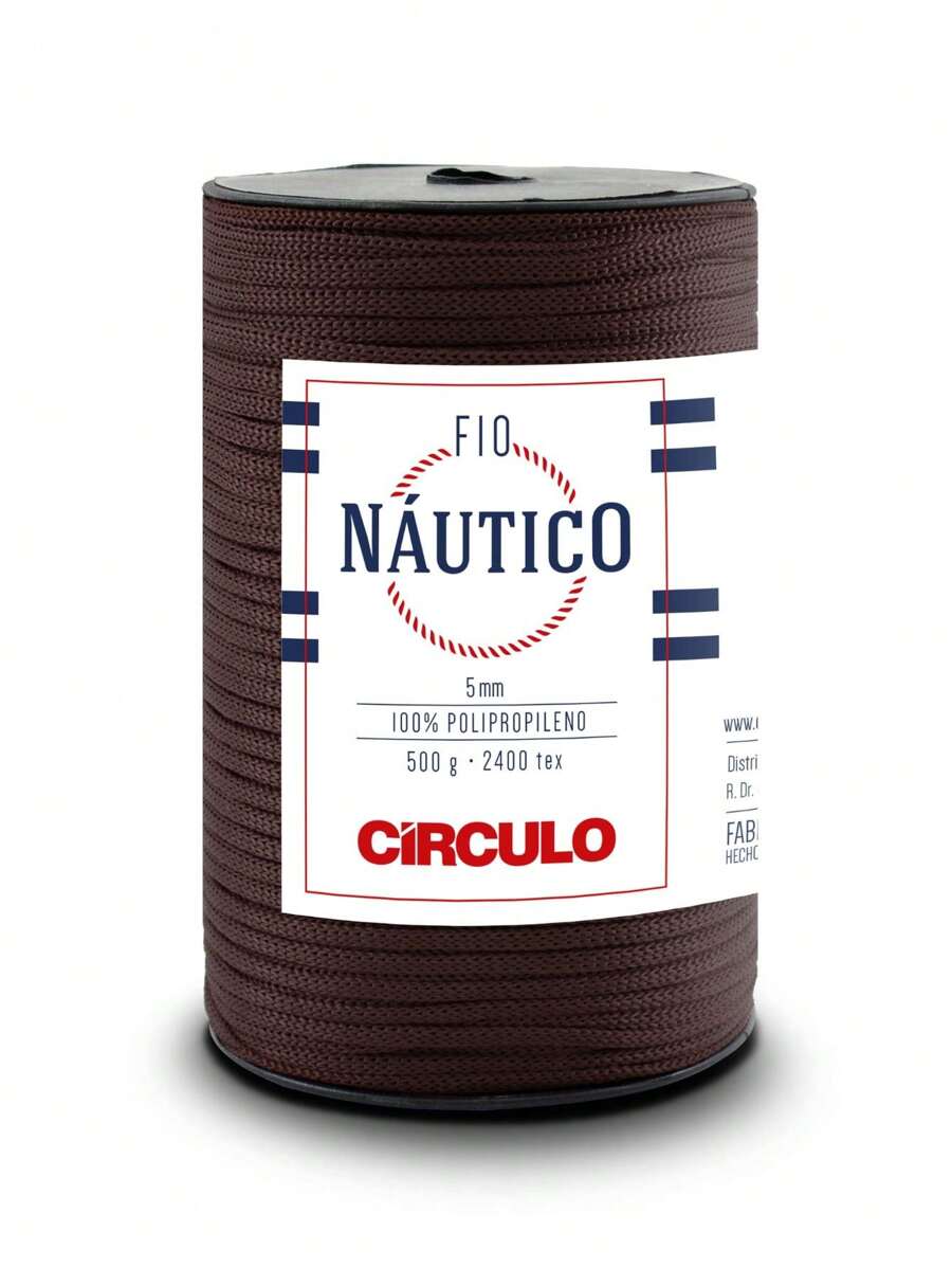 Fio Nautico Premium 5mm Circulo 500 gramas 208 metros - Raíz - Visão 1