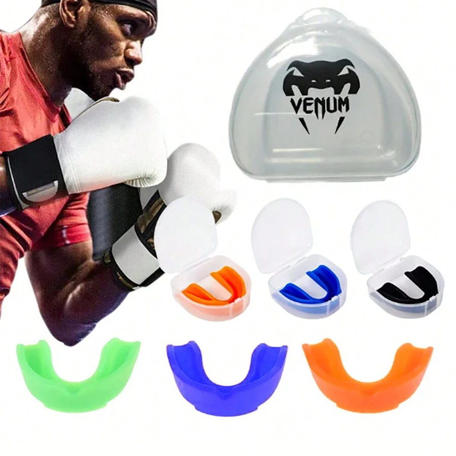 1pc Sports Mouthguard Suitable For Boxing, Football, Basketball, Taekwondo, Volleyball, Teeth Protector