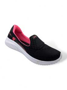 Women Casual Shoes - Đen và trắng - Xem 6