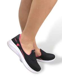 Women Casual Shoes - Đen và trắng - Xem 2