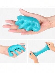 1瓶潔車軟凝膠,清潔塵土軟泥,清潔灰塵和碎屑