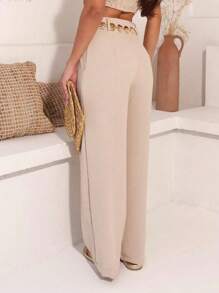 Women Dresses - Màu be - Xem 3