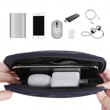Laptop Bag Laptop Sleeve 15.6 Inch Compatible With 13.3-15.6 MacBook Pro, MacBook Air, Notebook, Waterproof Shockproof MacBook Bag, Laptop Case Sleeve With Small Case - Blue - View 6