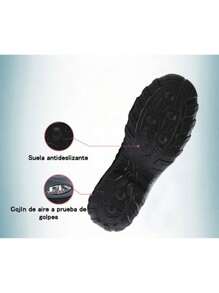 Zapatillas cómodas de malla transpirable para mujer - Negro - Ver 7
