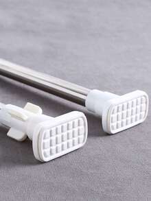 FEPK 1 件多功能可調拉力桿,無需鑽孔,適用於門、窗、淋浴、櫥櫃、衣櫃、鞋架、衣架、家用浴室配件、咖啡、23.62-39.37 英寸