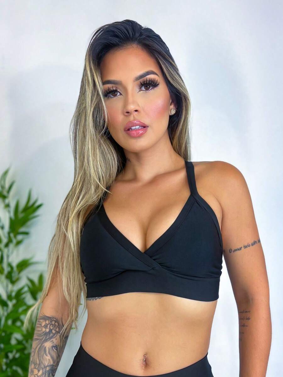 Women Sports Sets - Black - View 1