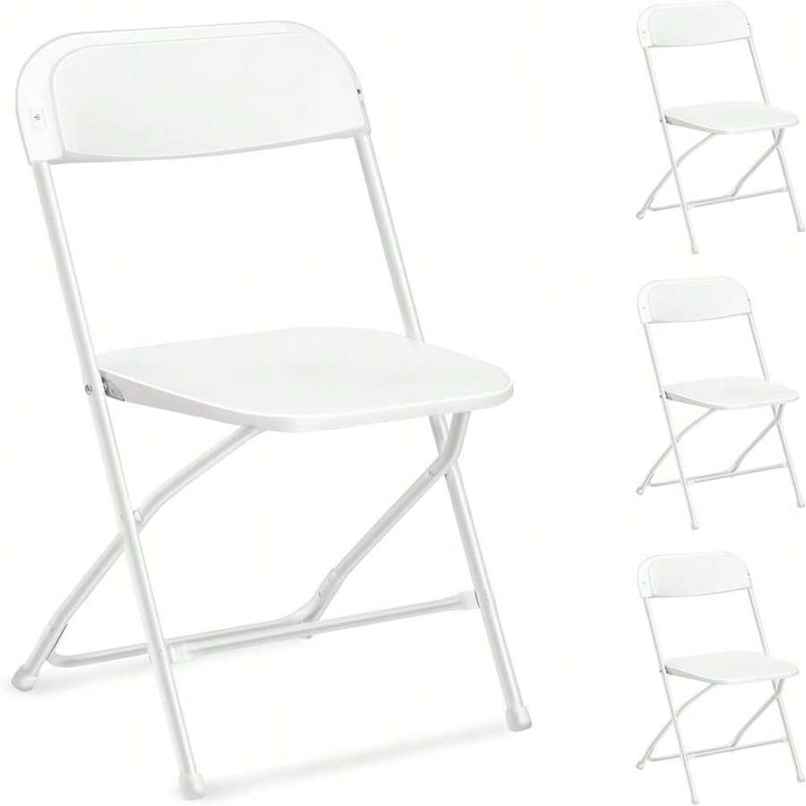 Outdoor Chairs - White - View 1