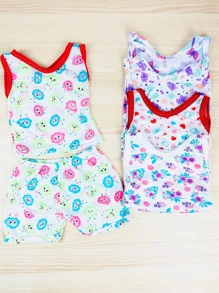 Baby Girls Pajamas - Nhiều màu - Xem 2
