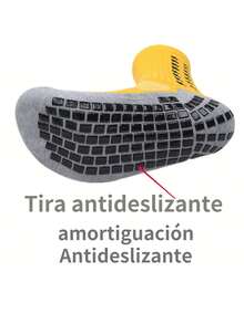 Calcetines Antideslizantes Tipo Trusox 3 Pares En 3 Colores - Multicolor - Ver 2