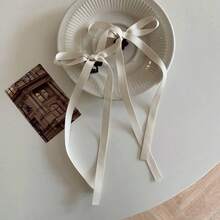 2 件裝時尚芭蕾風格女式髮帶帶飄帶,優雅蝴蝶結髮飾,理想的禮物