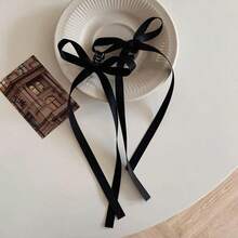 2 件裝時尚芭蕾風格女式髮帶帶飄帶,優雅蝴蝶結髮飾,理想的禮物