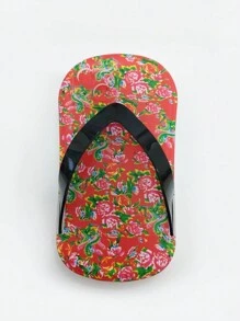 有趣的1入組創意紅花造型防墜保護手機殼，適用於 iPhone - 彩色 - 查看 5