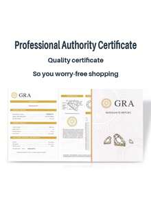 1入組1ct摩根石項鍊925純銀女士吊墜鍊,適用於母親節、情人節、求婚、婚禮、週年紀念、生日禮物 - 1克拉 - 查看 9