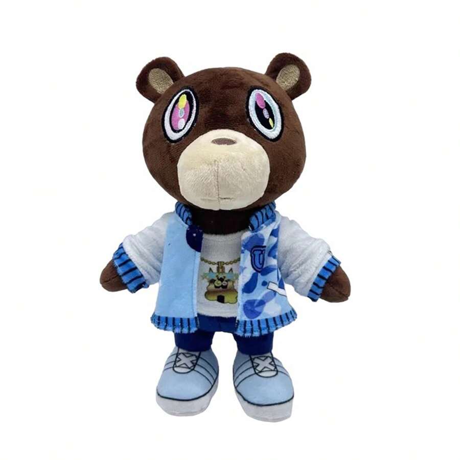 Osito Oso De Peluche Kany Ye Teddy Bear Con Ropa Modelos 29 Cm - Ver 1