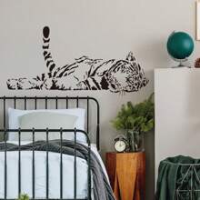 Giấy dán tường - màu đen - Xem 3