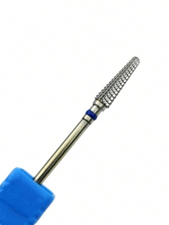 hytoos 1 st. volframkarbid konformad nagelborr 3/32" roterande burrbitar för manikyr elektrisk borrtillbehör nagelfräsverktyg