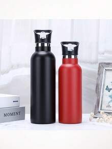 Botella de Agua de Acero Inoxidable 750 ML - Negro - Ver 2