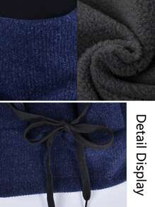 1 件儿童冬季针织拉法帽，保暖颈部和耳朵保护，适合 3-12 岁儿童，适合雪地、骑自行车、滑雪 - 淺灰色 - 查看 10