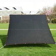 1pc Black Sunshade Net - Black - View 6