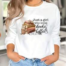 1入組閱讀書籍愛好者主題diy熱轉印貼紙,適用於衣服、t恤、夾克、牛仔褲熱轉印貼紙 - 彩色 - 查看 8