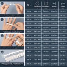10pcs/pack Fashionable Simple Stainless Steel Flat Plain Band Ring (2/4/6/8mm) Suitable For Men, Engagement, Wedding, Party Gift