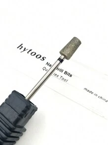hytoos 1pc Russian-style Diamond Sand Grinding Head, Detachable Electric Manicure Tool Accessory For Cleaning Dead Skin