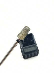 hytoos 1pc Russian-style Diamond Sand Grinding Head, Detachable Electric Manicure Tool Accessory For Cleaning Dead Skin