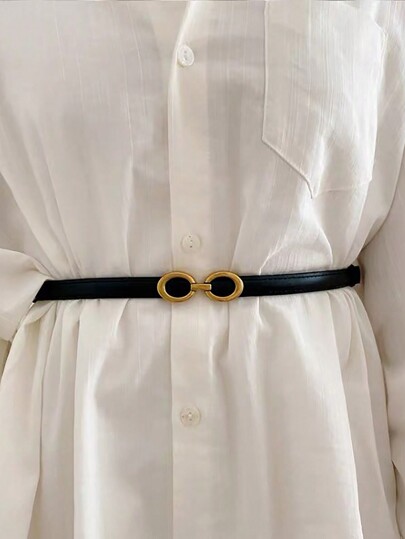 Elegant Fashionable Waist Belt With Buckle Closure Summer, School Fall, Autumn, Halloween