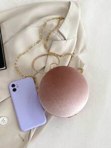 Personalized Fashion Mini Shoulder Crossbody Handbag For Evening Party - Dusty Pink - View 6