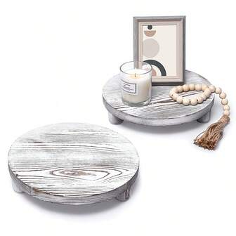 1入實木香氛蠟燭展示架