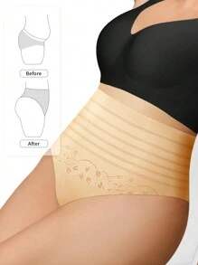 3 件裝女式高腰丁字褲,性感塑身內衣