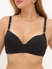 kit c/3 Reforçado de Microfibra Com Bojo - Lingerie Promoção Direto da Fábrica
