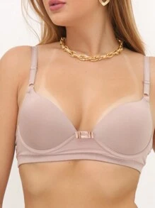 kit c/3 Reforçado de Microfibra Com Bojo - Lingerie Promoção Direto da Fábrica