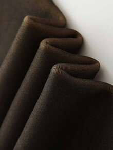 270g Quần bó nữ Sheer với lông cừu ấm áp, quần lót đáy quần dày và có màu da cho mùa đông - màu đen - Xem 4