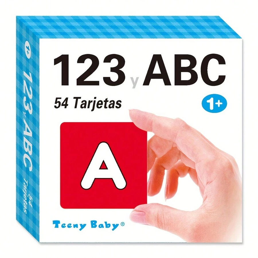 3pcs/Box 54 Sheets Spanish Language Learning Flashcards With Rounded Corners, Paper Flashcards Learning Toys For Preschool Kids Educational Gifts, Includes Word Cards And Cognitive Story Books