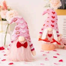 1 cái/2 cái Ngày lễ tình nhân Hoạt hình Cặp đôi Búp bê , Quý ông Mặt Búp bê , Elf Đồ trang trí Cho máy tính để bàn Đồ trang trí , Bối cảnh Đồ trang trí - Nhiều màu - Xem 3
