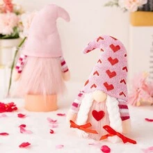 1 cái/2 cái Ngày lễ tình nhân Hoạt hình Cặp đôi Búp bê , Quý ông Mặt Búp bê , Elf Đồ trang trí Cho máy tính để bàn Đồ trang trí , Bối cảnh Đồ trang trí - Nhiều màu - Xem 4