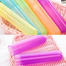 6 件簡約塑膠防塵防水牙刷架,電動牙刷架,牙刷收納盒,便攜式旅行牙刷管套牙刷保護盒健康牙刷保護套保持牙刷清潔和保護,家用旅行戶外商務,學生宿舍必需品,旅行配件 - 彩色 - 查看 4