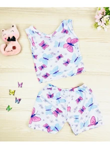 Baby Girls Pajamas - Nhiều màu - Xem 5